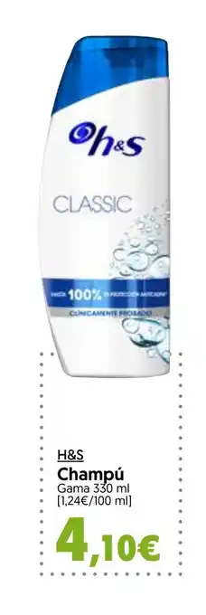 Hiper Usera H&S Champú oferta