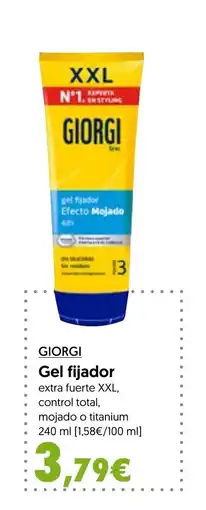 Hiper Usera GIORGI Gel fijador oferta