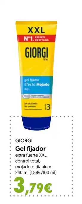 Hiper Usera GIORGI Gel fijador oferta