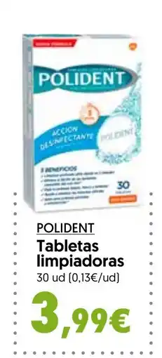 Hiper Usera POLIDENT Tabletas limpiadoras oferta
