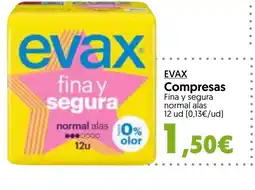 Hiper Usera EVAX Compresas oferta