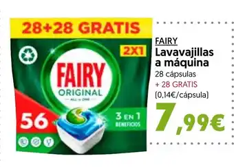 Hiper Usera FAIRY Lavavajillas a máquina oferta
