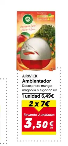 Hiper Usera AIRWICK Ambientador oferta