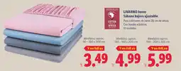Lidl LIVARNO HOME Sábana bajera ajustable oferta