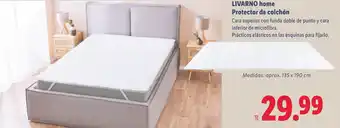 Lidl LIVARNO HOME Protector de colchón oferta