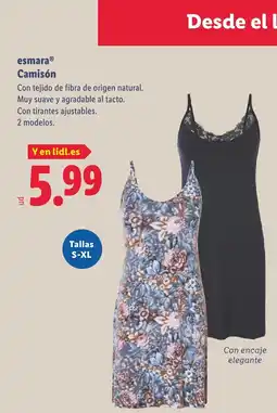 Lidl ESMARA Camisón oferta
