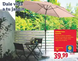 Lidl LIVARNO HOME Sombrilla oferta