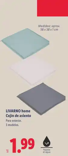 Lidl LIVARNO HOME Cojín de asiento oferta