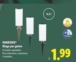 Lidl PARKSIDE Riego por goteo oferta