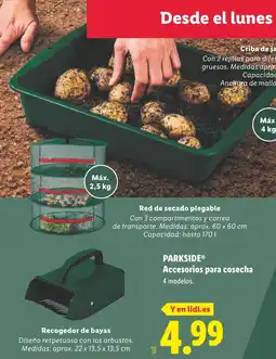 Lidl PARKSIDE Accesorios para cosecha oferta