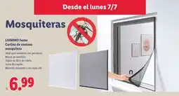 Lidl LIVARNO HOME Cortina de ventana mosquitera oferta