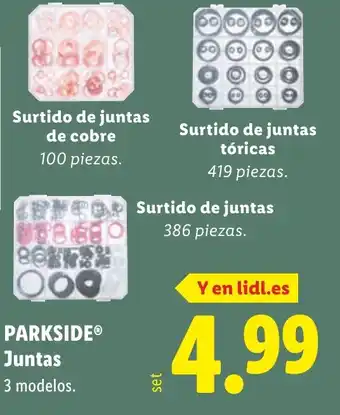 Lidl PARKSIDE Juntas oferta