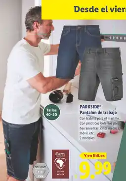 Lidl PARKSIDE Pantalón de trabajo oferta