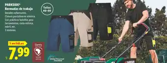 Lidl PARKSIDE Bermudas de trabajo oferta