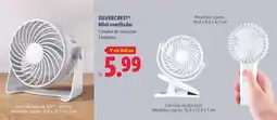 Lidl SILVERCREST Mini ventilador oferta