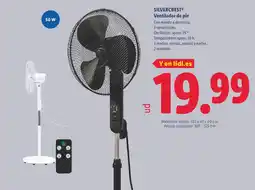 Lidl SILVERCREST Ventilador de pie oferta