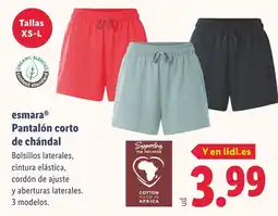 Lidl ESMARA Pantalón corto de chándal oferta