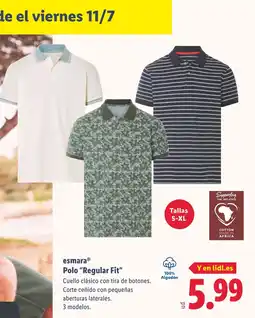 Lidl ESMARA Polo "Regular Fit" oferta