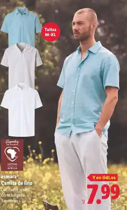 Lidl ESMARA Camisa de lino oferta
