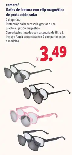 Lidl ESMARA Gafas de lectura con clip magnético oferta