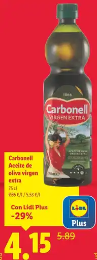 Lidl CARBONELL Aceite de oliva virgen extra oferta