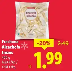 Lidl FRESHONA Alcachofa trozos oferta