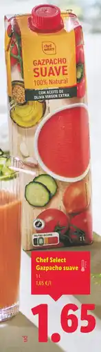 Lidl Chef Select Gazpacho suave oferta