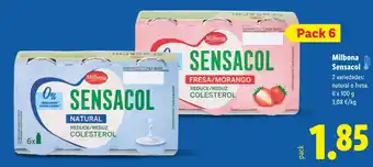 Lidl MILBONA Sensacol oferta