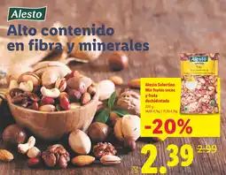 Lidl ALESTO Selection Mix frutos secos y fruta deshidratada oferta