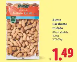 Lidl ALESTO Cacahuete tostado oferta