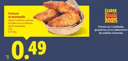 Lidl Croissant de mantequilla oferta