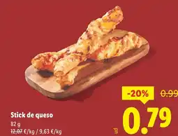 Lidl Stick de queso oferta