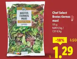 Lidl Chef Select Brotes tiernos maxi oferta