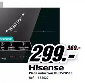 MediaMarkt Hisense - placa inducción hi6352bsce oferta