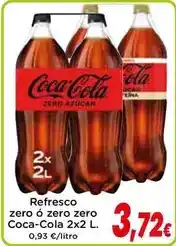 Proxi Coca cola - refresco zero o zero zero oferta
