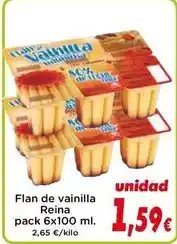Proxi Postres reina - flan de vainilla oferta