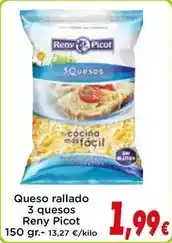 Proxi Reny picot - queso rallado 3 quesos oferta