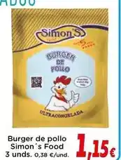 Proxi Simon's - burger de pollo food oferta