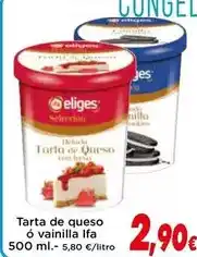 Proxi Ifa eliges - tarta de queso o vainilla oferta