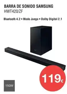 Milar Samsung - barra de sonido hwt420/zf oferta