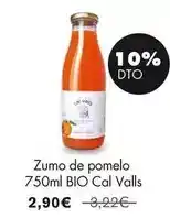 NaturaSí Cal valls - zumo de pomelo 750ml bio oferta