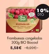 NaturaSí Biocool - frambuesas congeladas 300g bio oferta