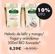 NaturaSí Xanceda - helado de kéfir y mango/ yogur y arandanos 500ml bio oferta