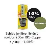 NaturaSí Cupper - bebida jengibre, limon y rooibos oferta