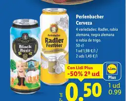 Lidl Perlenbacher Cerveza oferta