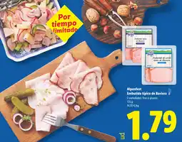 Lidl ALPENFEST Embutido típico de Baviera 2 variedades: fino o grueso oferta
