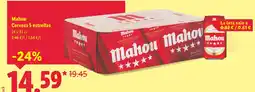 Lidl Mahou Cerveza 5 estrellas oferta