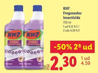 Lidl KH7 Fregasuelos insecticida oferta
