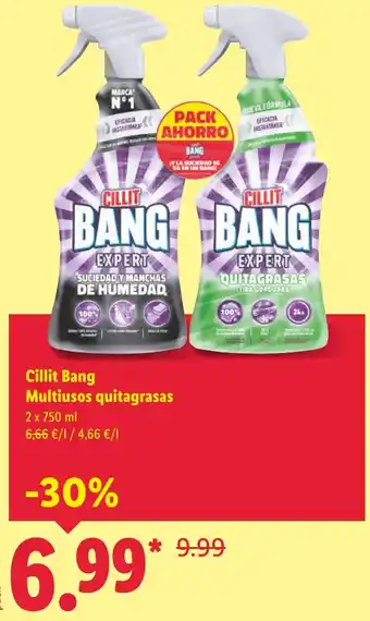 Lidl CILLIT BANG Multiusos quitagrasas oferta