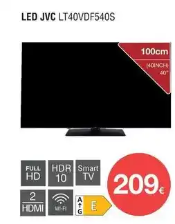 Milar Jvc - led lt40vdf540s oferta
